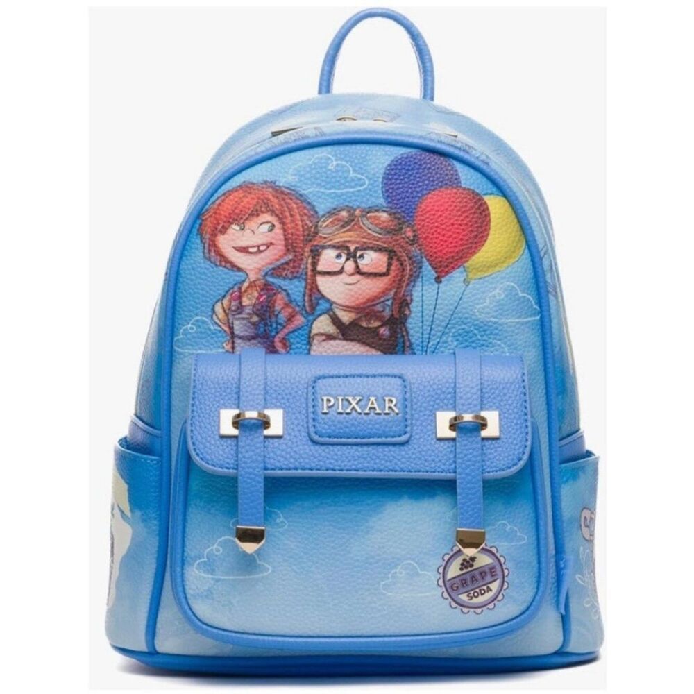 Disney UP Movie Mini Backpack Pixar Small Travel Carl Ellie House Backpack NWT